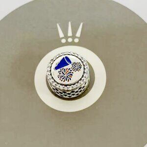 Pandora Dangle Charm Cheerleader Go Team! Charm